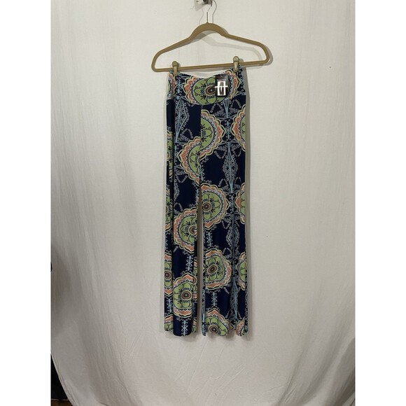 Win Win Wide Leg Floral Palazzo Pants Women’s S/M - Picture 1 of 8